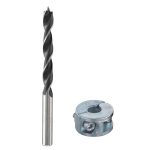 Wolfcraft Svrdlo Za Drvo S Graničnikom Dubine fi 6 mm / 2 dijelni - 2731000