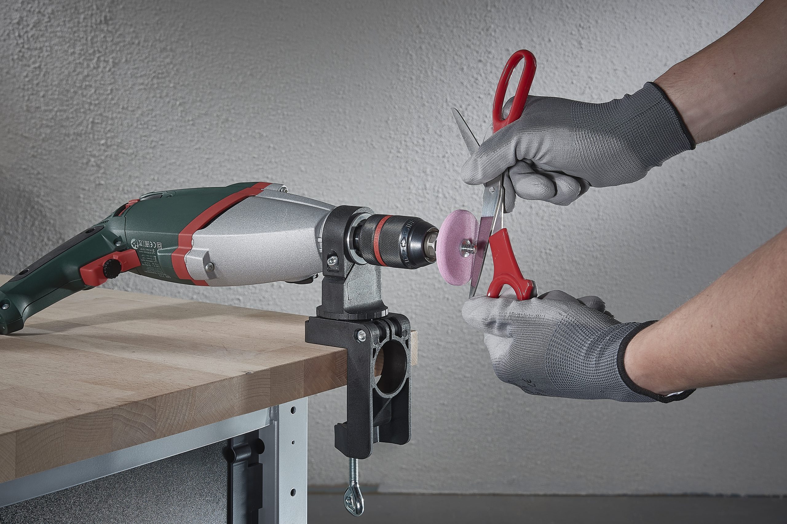 Wolfcraft Oštrač Noževa i Škara fi 60mm Prihvat 6 mm - 2140000 - Slika 2