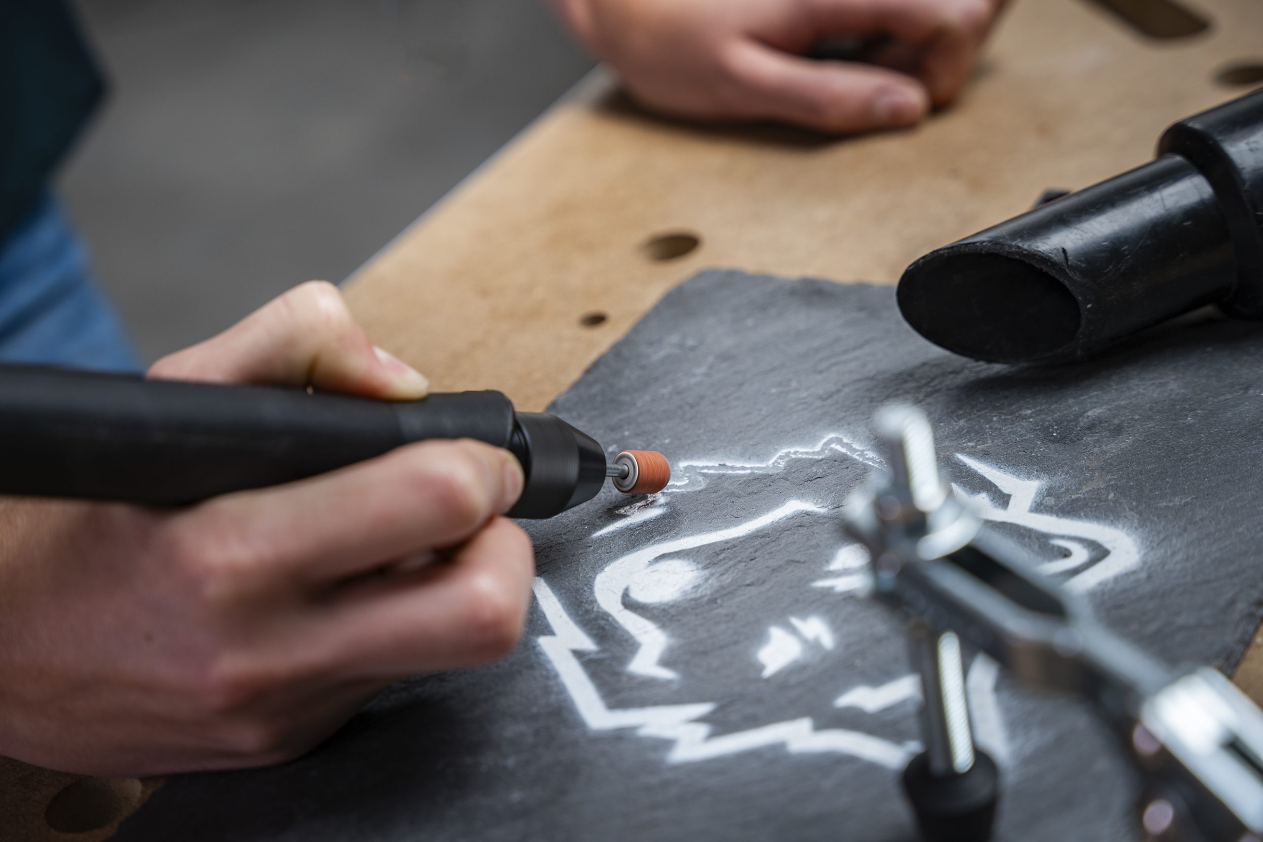 Wolfcraft Set Keramičkih Brusnih Nastavaka Osovina 3 mm / 5 dijelni - 2142000 - Slika 2