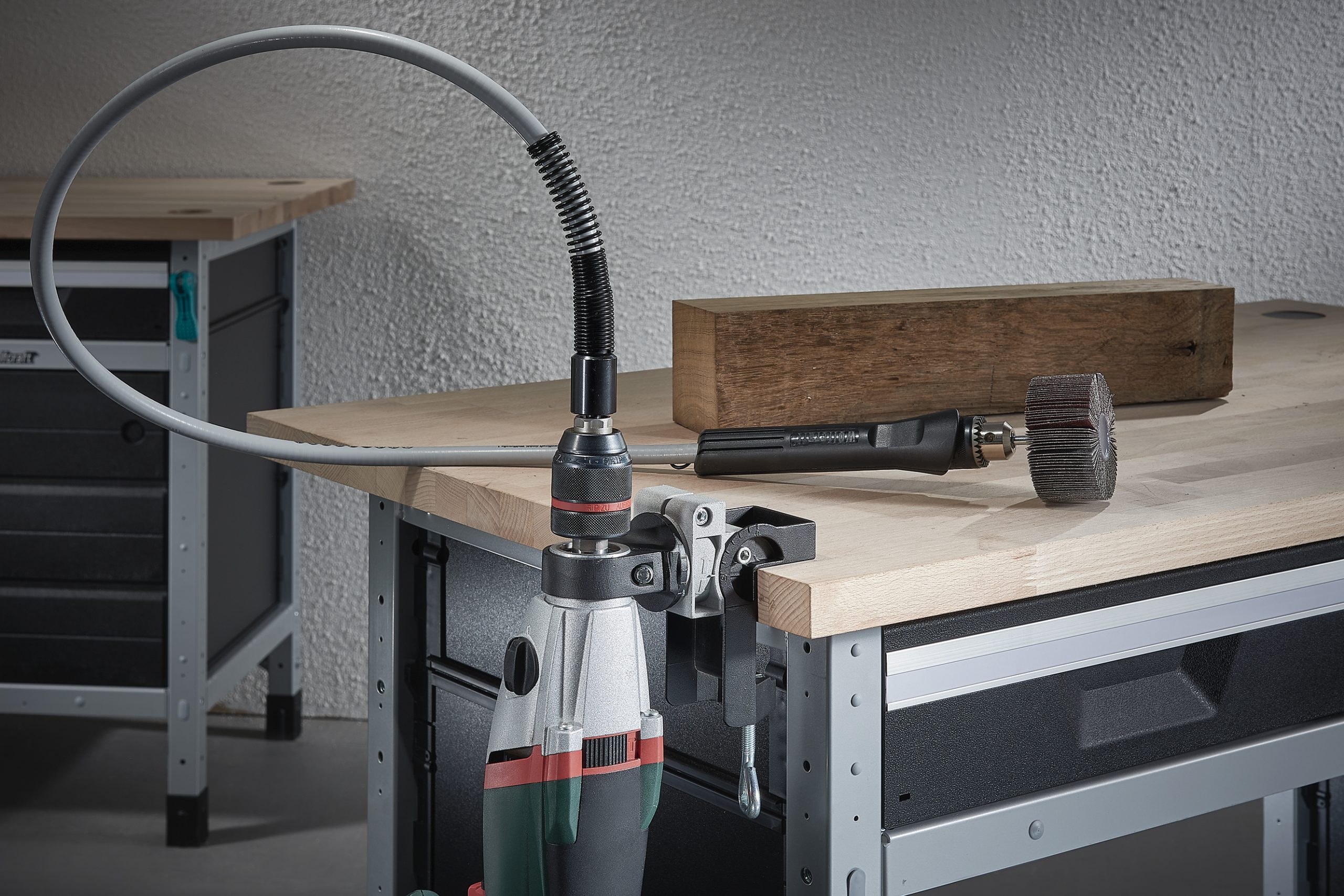 Wolfcraft Osovina Savitljiva 8mm; 1,3m; 3.500 okr/min Sa Glavom 1,5-8 mm - 2147000 - Slika 5