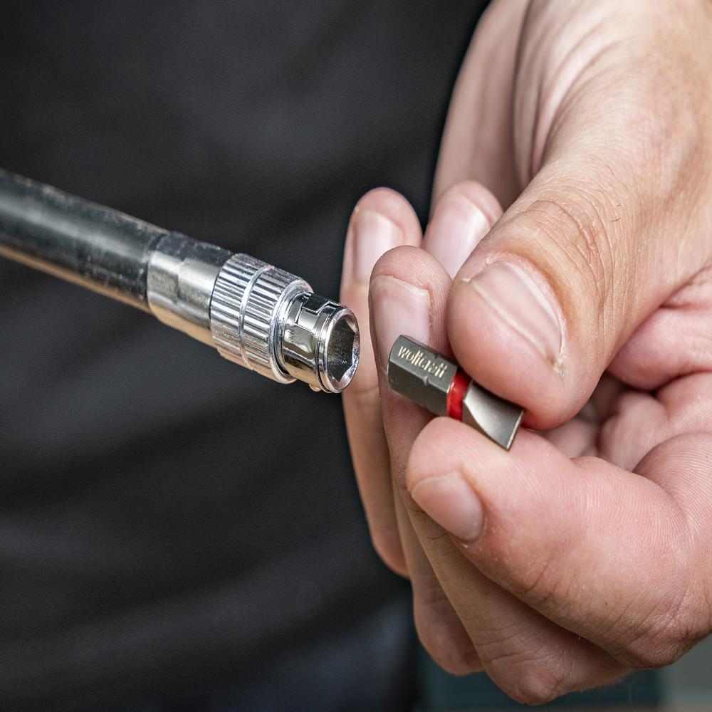 Wolfcraft Garnitura Mini Odvijač / Ručka + 5 Bitova / 6 dijelna - 1237000 - Slika 2