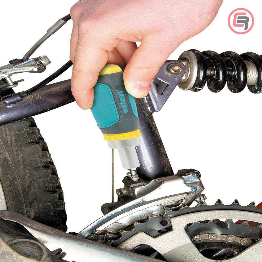 Wolfcraft Garnitura Mini Odvijač / Ručka + 5 Bitova / 6 dijelna - 1237000 - Slika 5