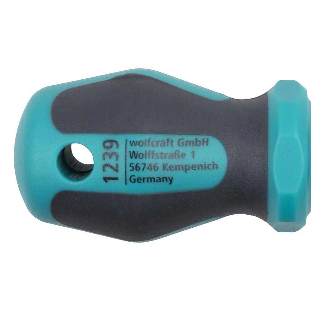 Wolfcraft Odvijač / Ručka Za Bit Nastavke Magnetna Kratka 76 mm – 1239000 - Slika 2