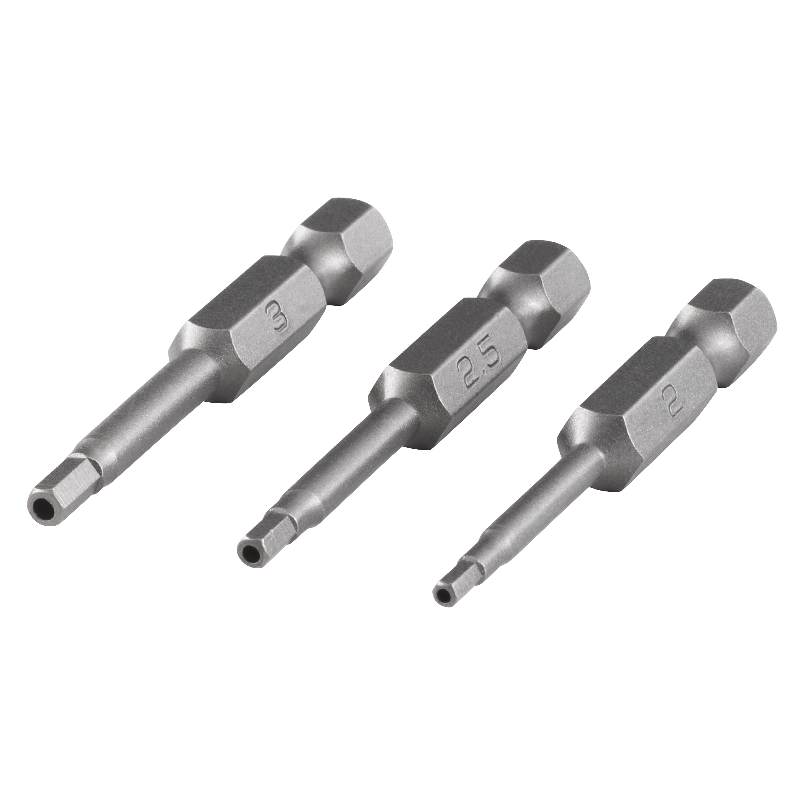 Wolfcraft Set Bit Nastavaka Sa Rupom Imbus 2, 2.5, 3 - 50 mm / 3 dijelni - 1263000