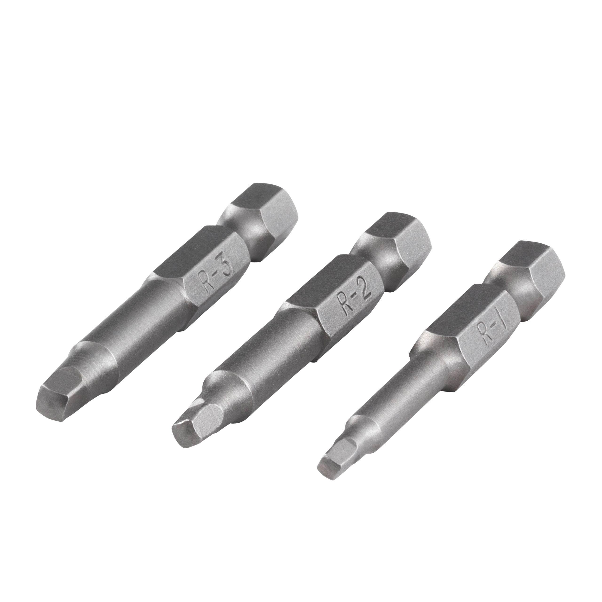 Wolfcraft Set Bit Nastavaka Kvadratni 1, 2, 3 - 50 mm / 3 dijelni - 1266000