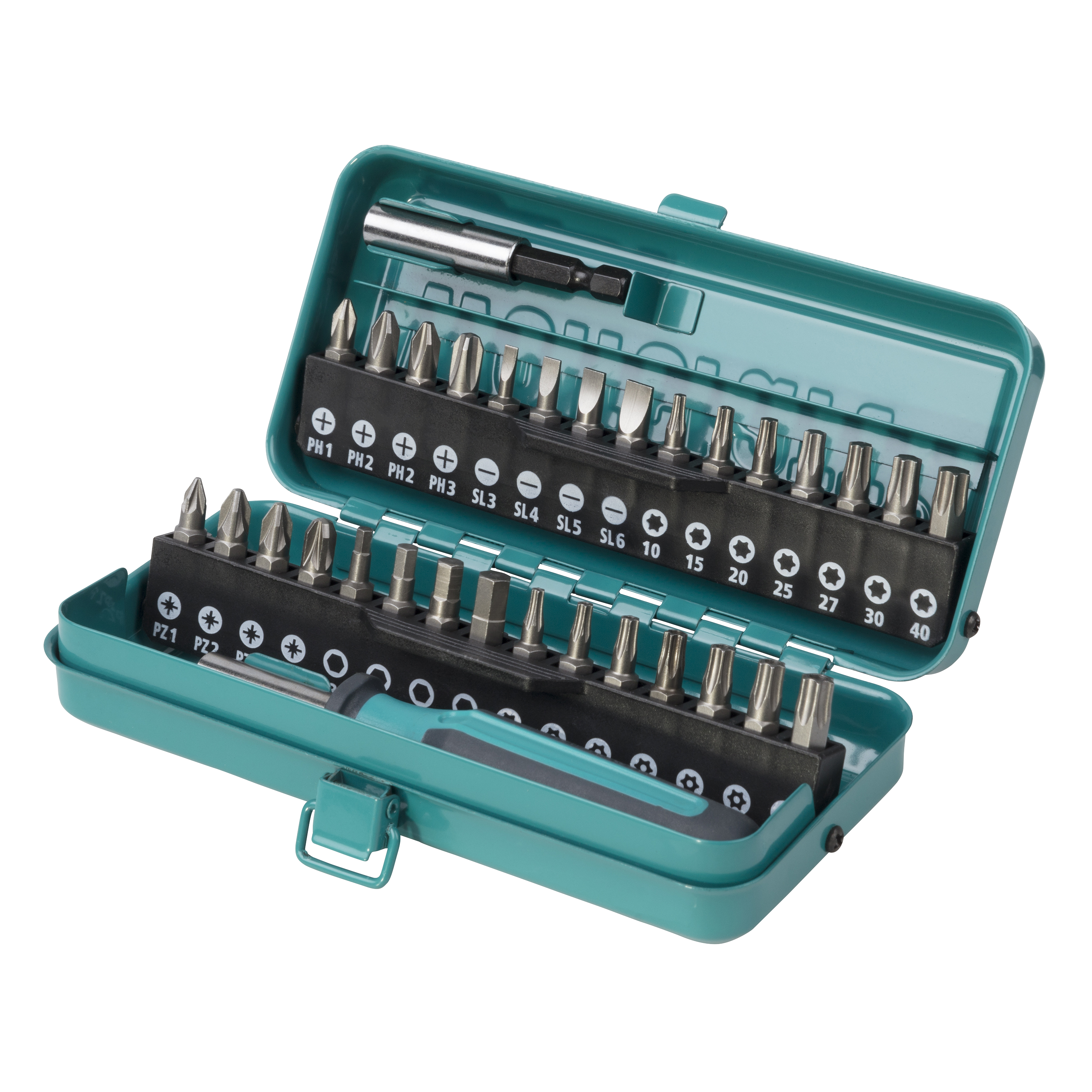 Wolfcraft Set Bit Nastavaka + Ručka "30 SOLID" / 32 dijelni - 1388000