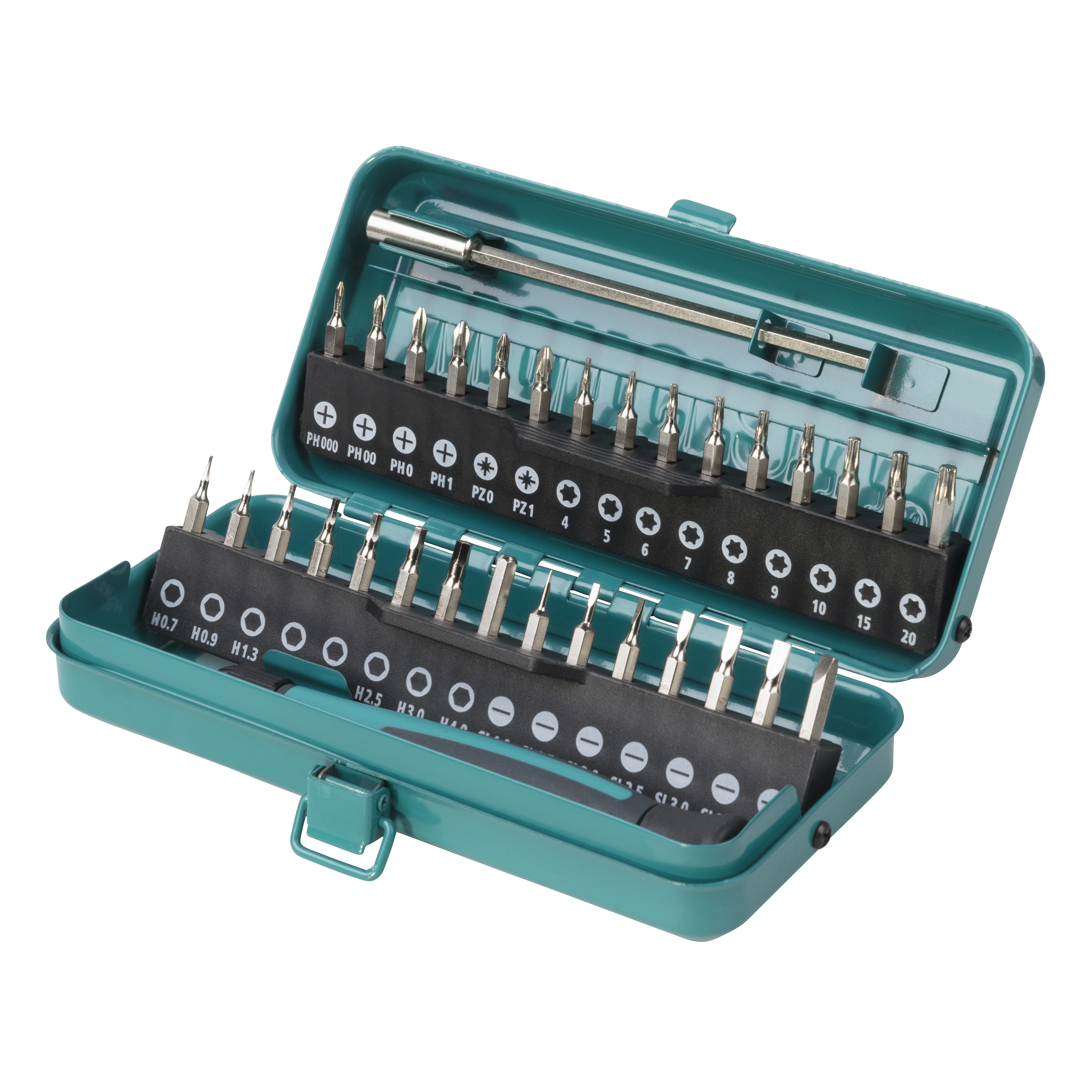 Wolfcraft Set Bit Nastavaka + Ručka "MICRO BIT BOX" / 32 dijelni - 1389000