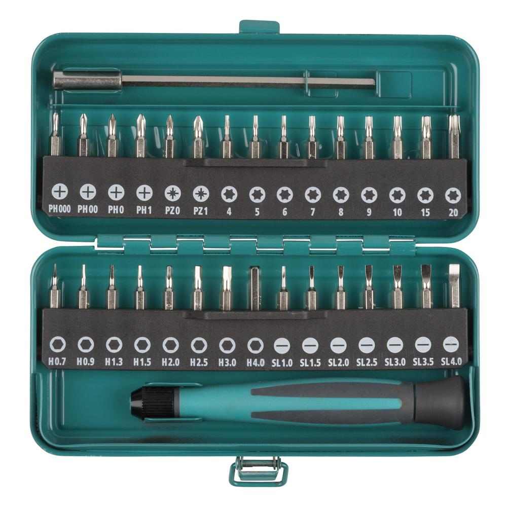 Wolfcraft Set Bit Nastavaka + Ručka "MICRO BIT BOX" / 32 dijelni - 1389000 - Slika 2