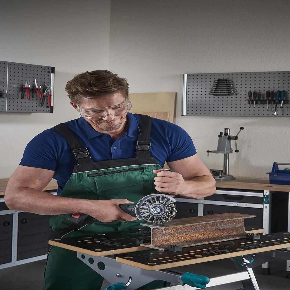 Wolfcraft Četka Kružna Čelična Upletena Žica fi 115x28/15x0,5 mm Prihvat M14 - 2149000 - Slika 2