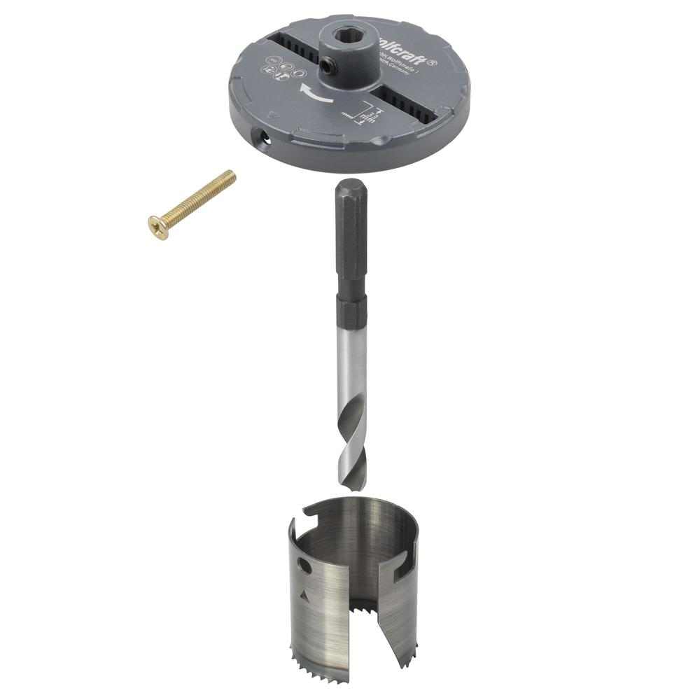 Wolfcraft Set Pila Za Rupe 60, 67, 74, 81, 95 mm / 40 mm / 5 dijelni - 2155000 - Slika 4