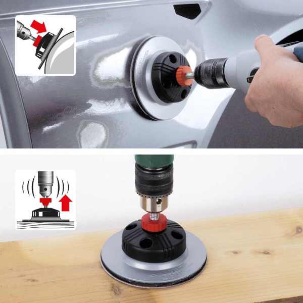 Wolfcraft Disk Potporni 125 mm Čičak FixoFlex Prihvat 8 mm - 2211000 - Slika 5