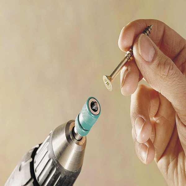 Wolfcraft Držač Bit Nastavaka S Graničnikom Dubine i Magnetom 60 mm - 2411000 - Slika 2