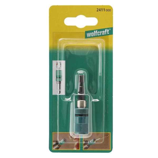 Wolfcraft Držač Bit Nastavaka S Graničnikom Dubine i Magnetom 60 mm - 2411000 - Slika 4