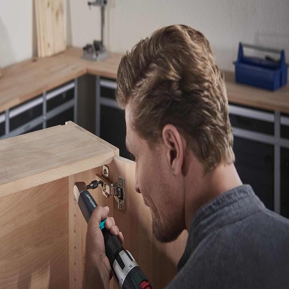 Wolfcraft Držač Bit Nastavaka 1/4'' Magnetni 52 mm - 2421000 - Slika 2