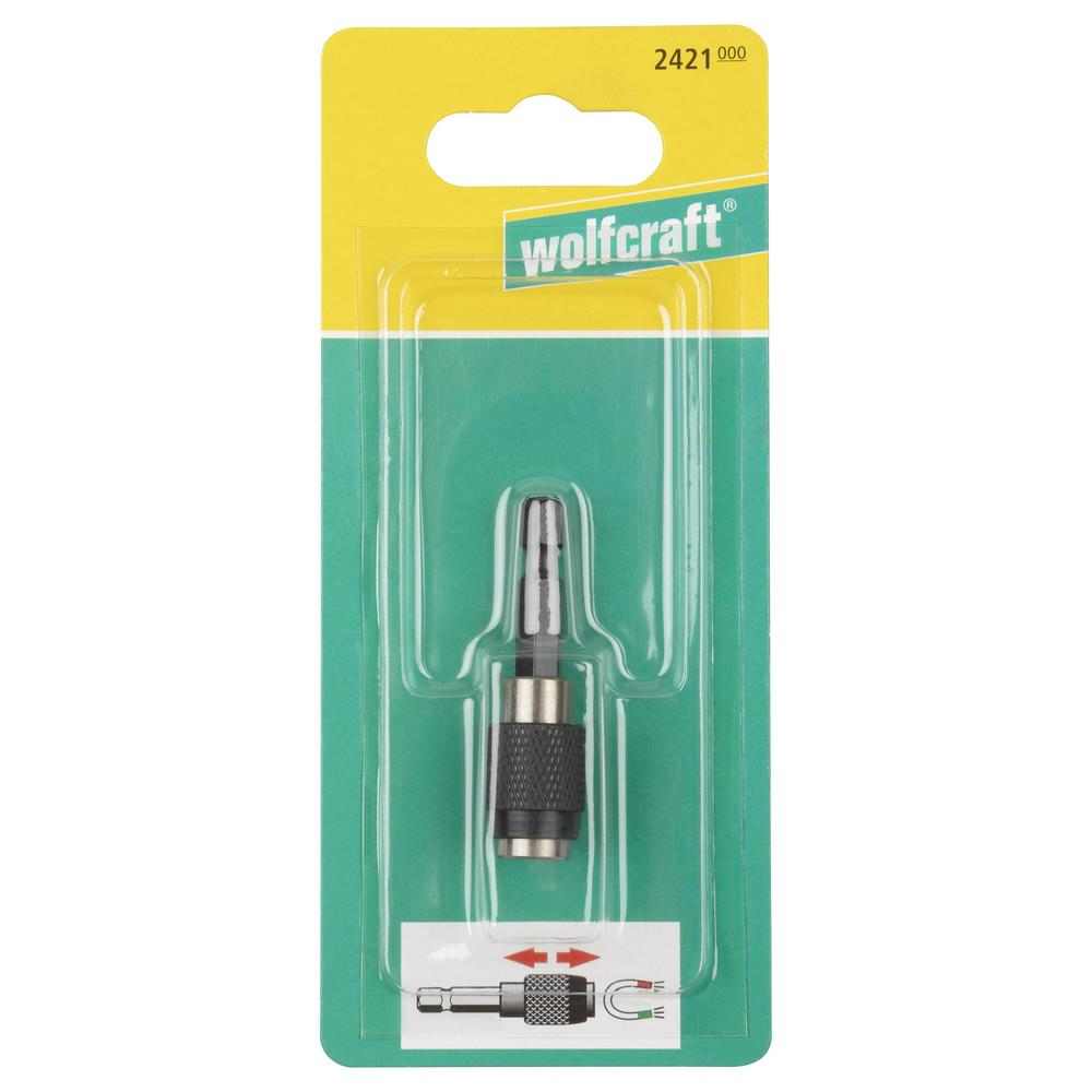 Wolfcraft Držač Bit Nastavaka 1/4'' Magnetni 52 mm - 2421000 - Slika 3