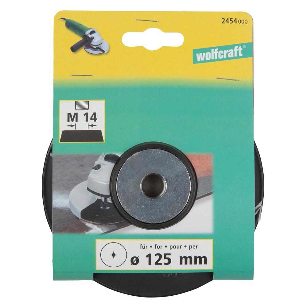 Wolfcraft Disk Podložni Za Brusni Papir 125mm / M14 - 2454000 - Slika 4