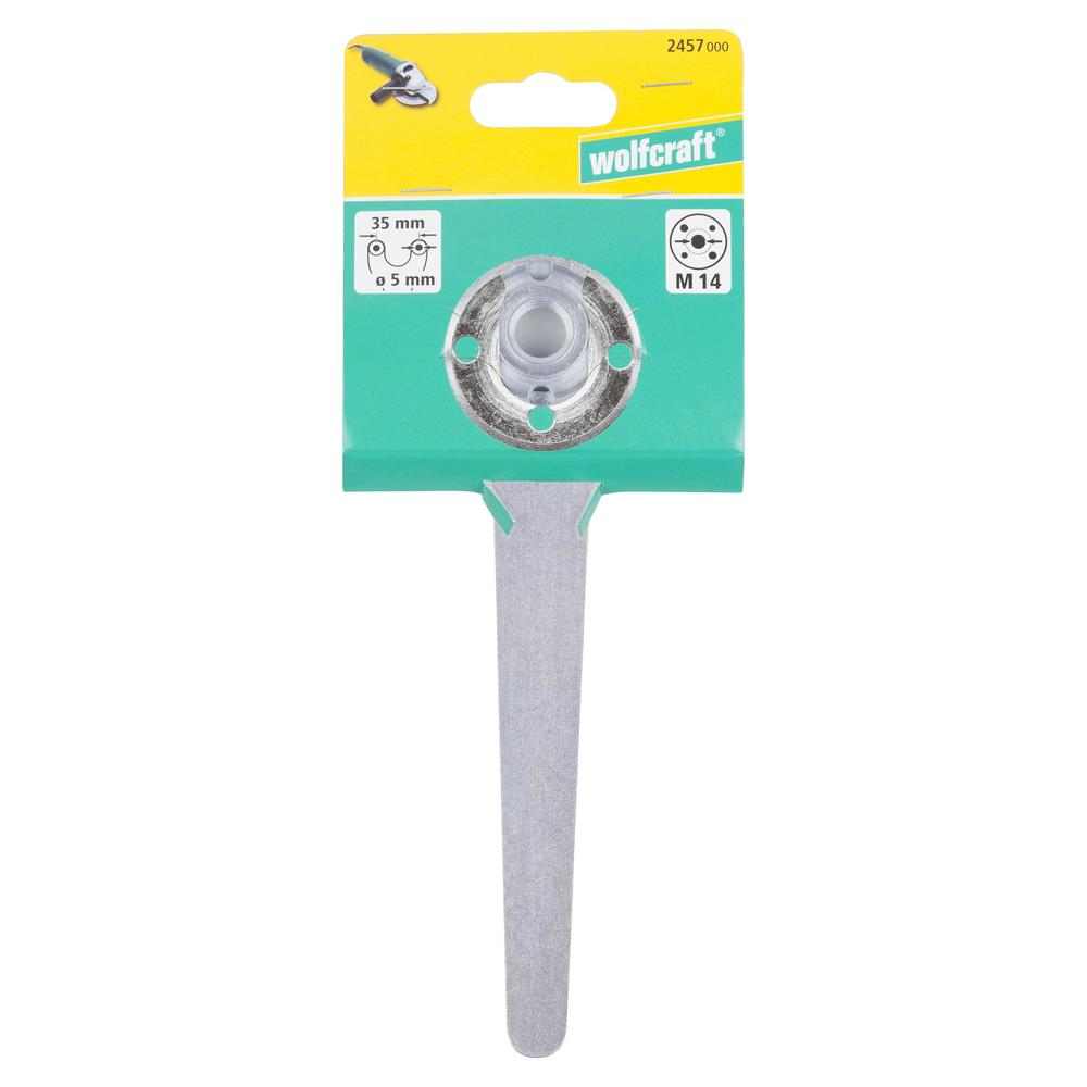 Wolfcraft Ključ Za Kutnu Brusilicu 5/35mm + Matica M14 - 2457000 - Slika 3
