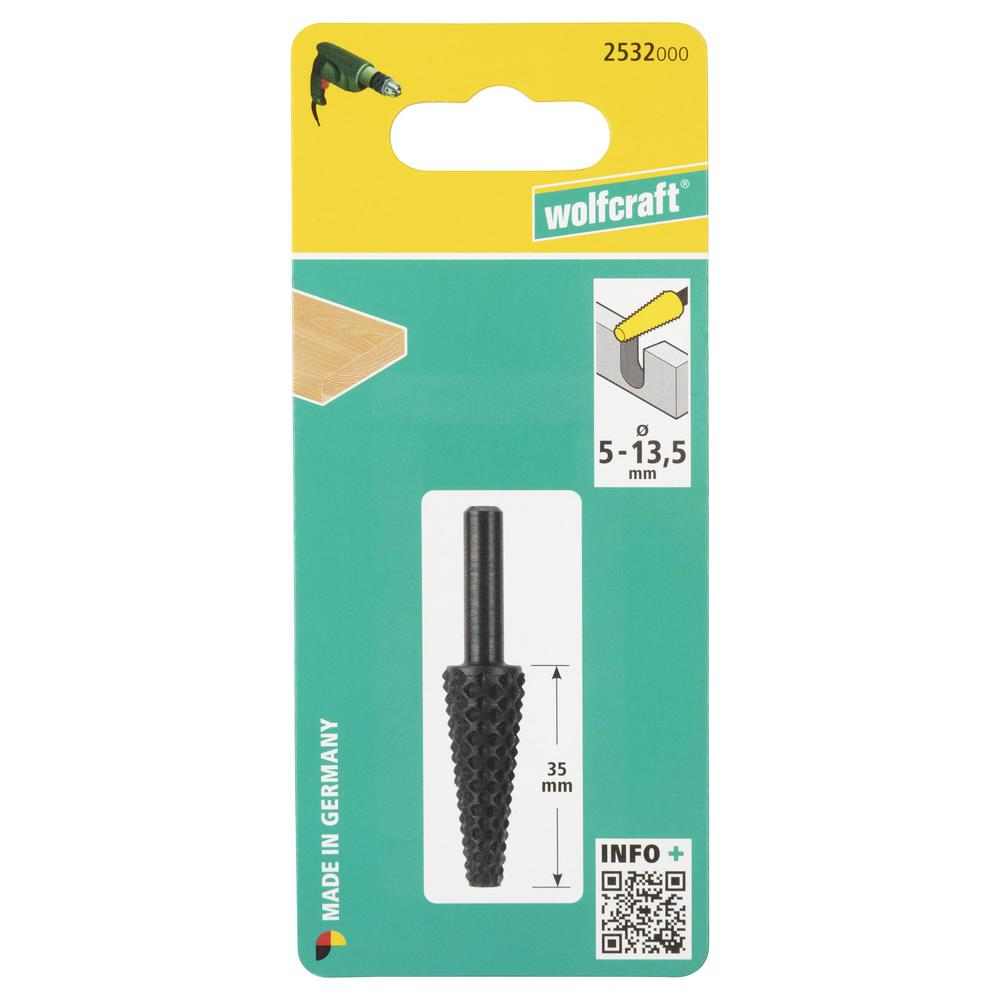 Wolfcraft Turpija Konusna fi 5-13,5x35/60 mm Prihvat 6,35 mm - 2532000 - Slika 3