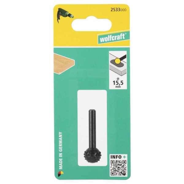 Wolfcraft Turpija Okrugla fi 15,5x12,5/46 mm Prihvat 6,35 mm - 2533000 - Slika 3