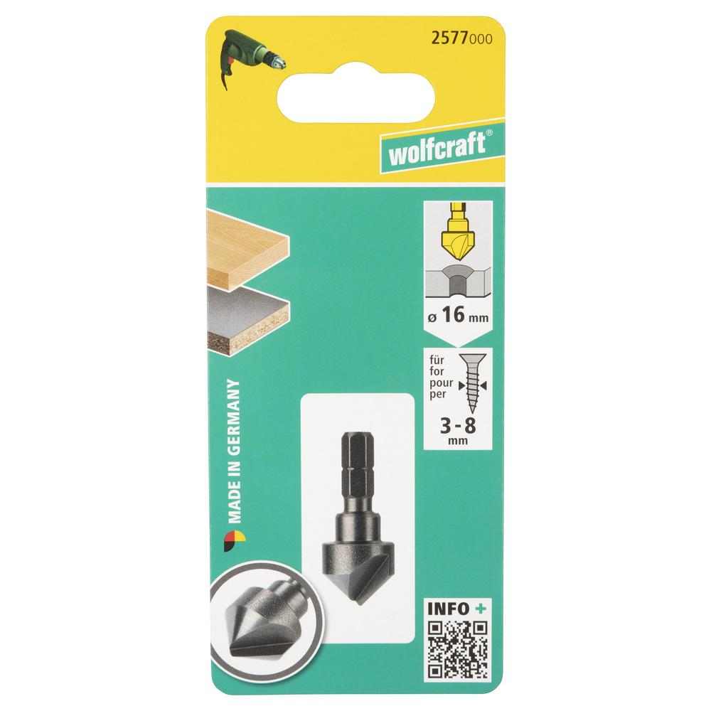 Wolfcraft Upuštač WS 16 mm Prihvat 1/4" - 2577000 - Slika 3