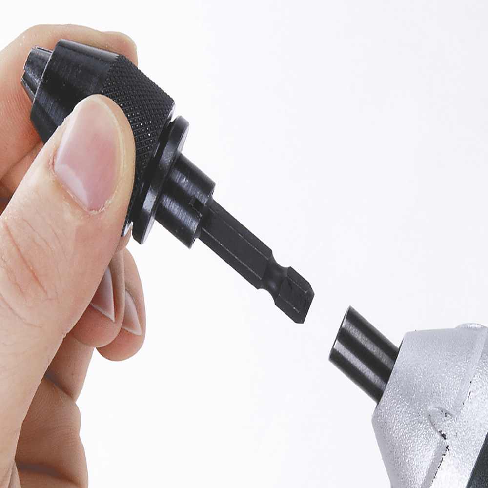 Wolfcraft Glava Brzostezna 0,5-6 mm Prihvat 1/4" - 2625000 - Slika 2