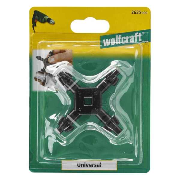Wolfcraft Ključ Za Steznu Glavu Univerzalni Križni - 2635000 - Slika 3