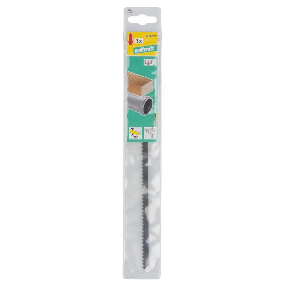 Wolfcraft Ubodna Pilica Za Drvo i PVC HCS Grubi Rez 250 / 225 / 4 mm - 2692000 - Slika 4