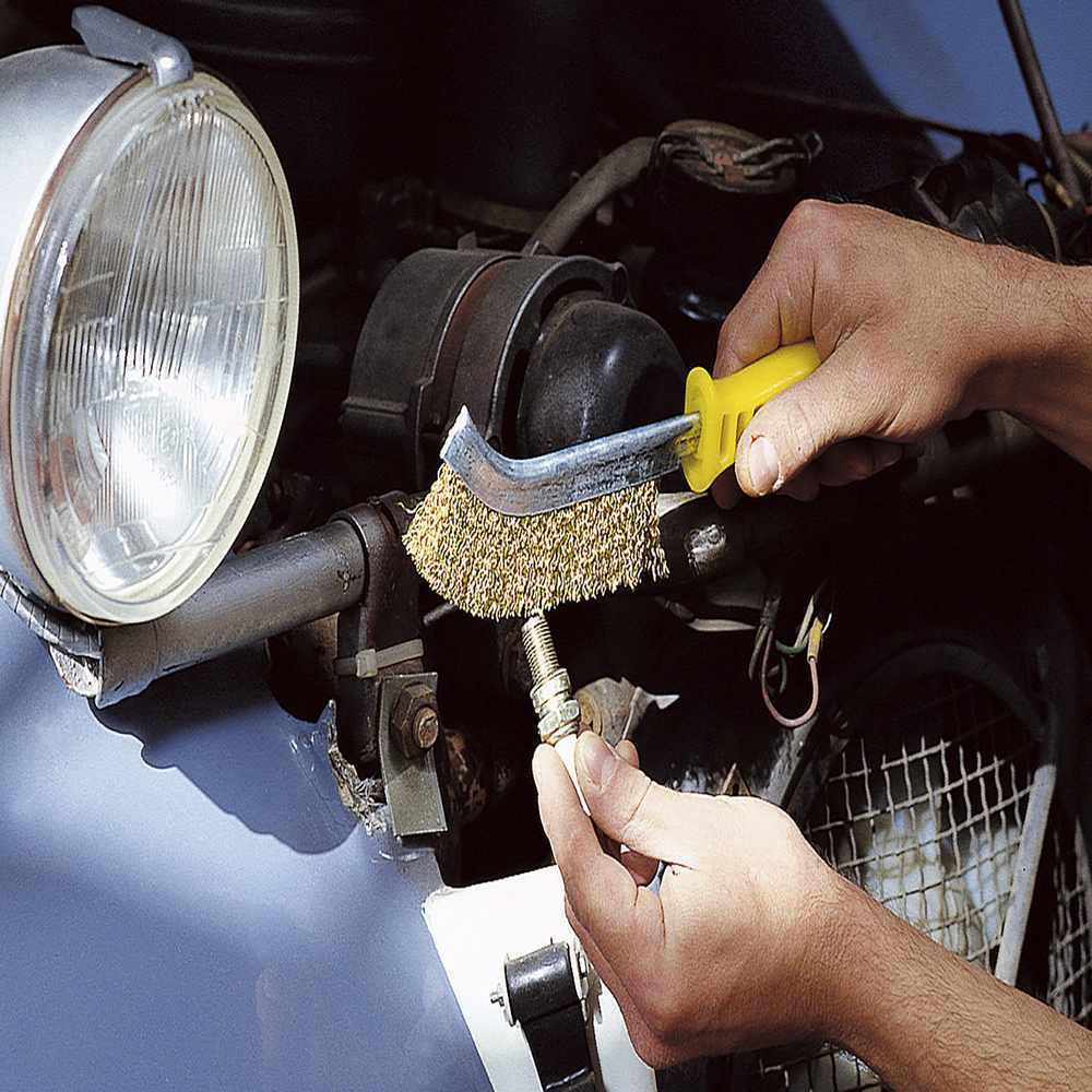 Wolfcraft Set Četki Ručnih Žičanih 265 / 140 x 25 x 0,3 mm / 3 dijelni - 2138000 - Slika 4