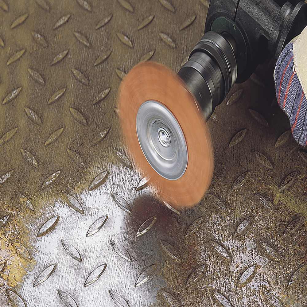 Wolfcraft Četka Kružna Najlonska Gruba fi 100x23/10x1,2 mm Prihvat 1/4" - 1502000 - Slika 2