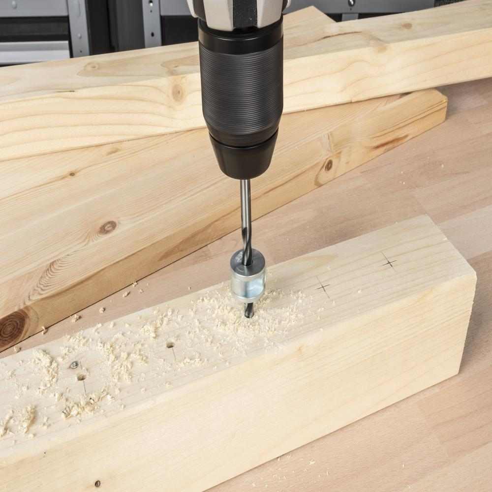 Wolfcraft Svrdlo Za Drvo S Graničnikom Dubine fi 10 mm / 2 dijelni - 2733000 - Slika 3