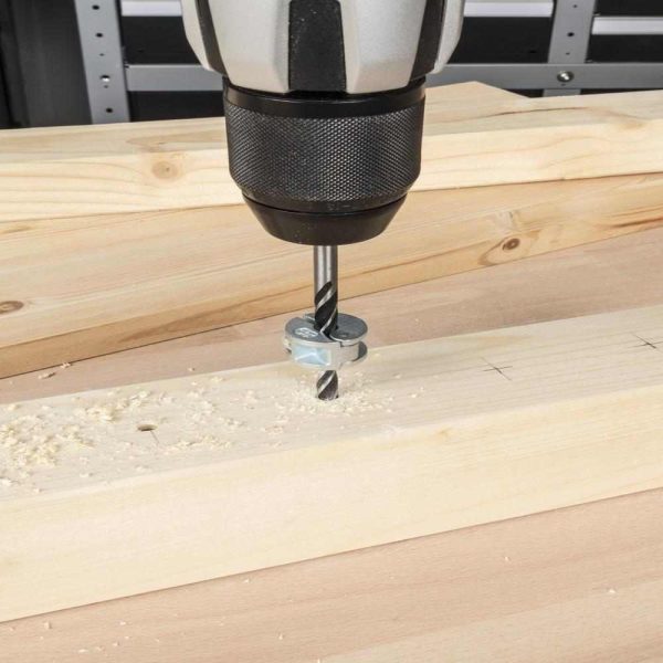 Wolfcraft Svrdlo Za Drvo S Graničnikom Dubine fi 6 mm / 2 dijelni - 2731000 - Slika 2