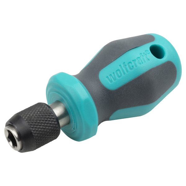 Wolfcraft Odvijač / Ručka Za Bit Nastavke Magnetna Kratka 76 mm – 1239000