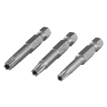 Wolfcraft Set Bit Nastavaka Sa Rupom Torx 25, 27, 30 - 50 mm / 3 dijelni - 1262000
