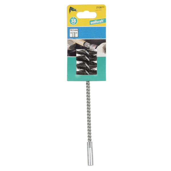 Wolfcraft Četka Cilindrična Čelična Za Bušilicu 38x55x41 mm Prihvat fi 10,5 mm - 2128000 - Slika 5