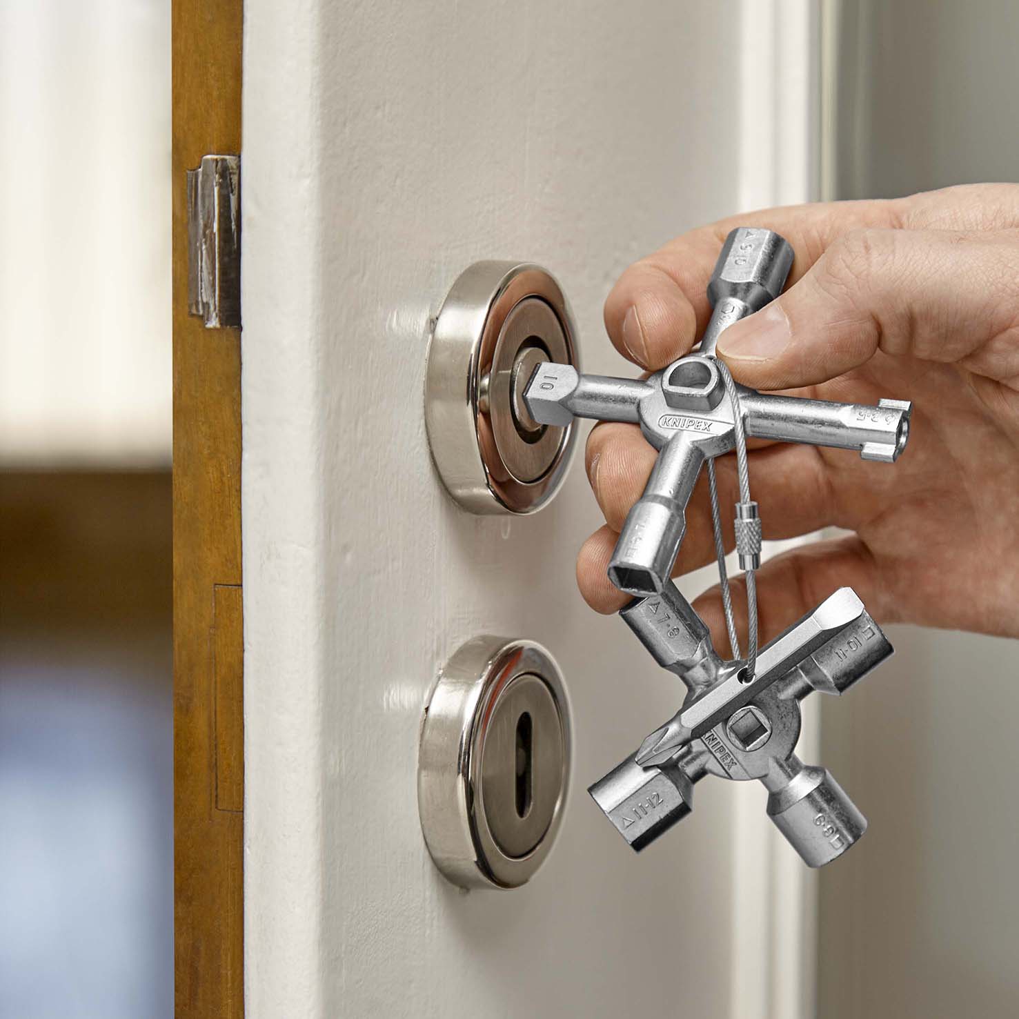 Knipex Ključ Kombinovani Za Ormare TwinKey - 00 11 01 - Slika 12