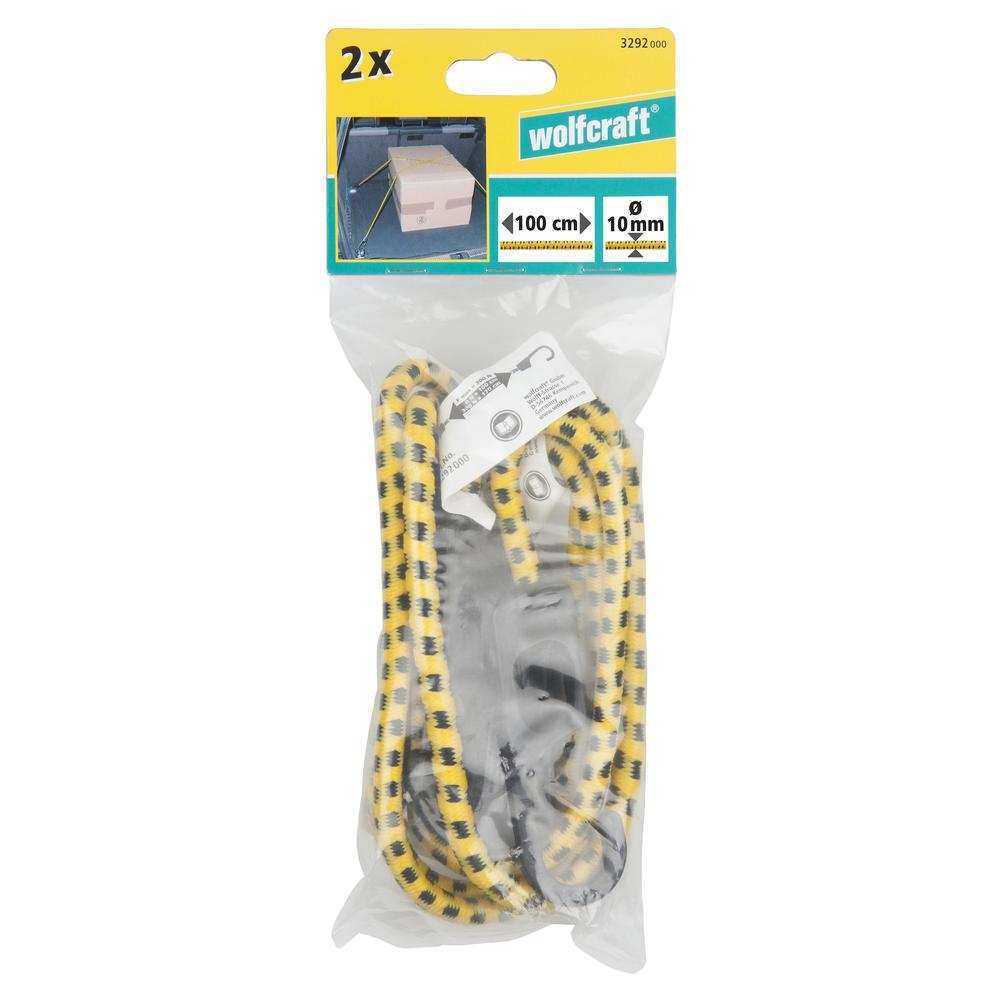 Wolfcraft Uže Elastično Za Zatezanje fi 10 mm / 100 cm - 2 kom - 3292000 - Slika 4