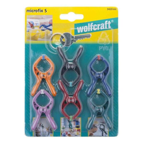 Wolfcraft Stega Mini Sa Oprugom Microfix 20mm / 6 kom - 3420000 - Slika 11