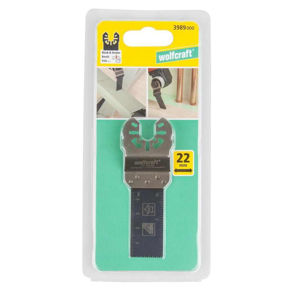 Wolfcraft List Pile Uranjajući PRO HCS Za Multifunkcionalni Alat Za Drvo 22 mm - 3989000 - Slika 4