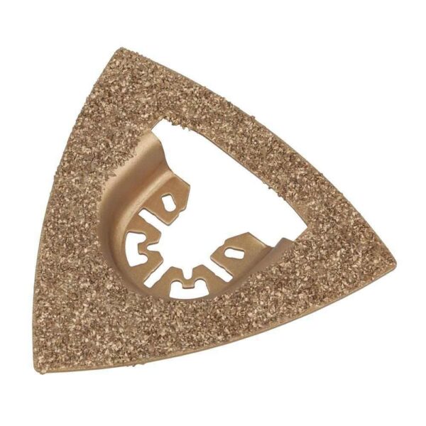 Wolfcraft Brusna Ploča Trokut PRO HM Za Multifunkcionalni Alat Beton / Kamen 80 mm - 3994000 - Slika 2