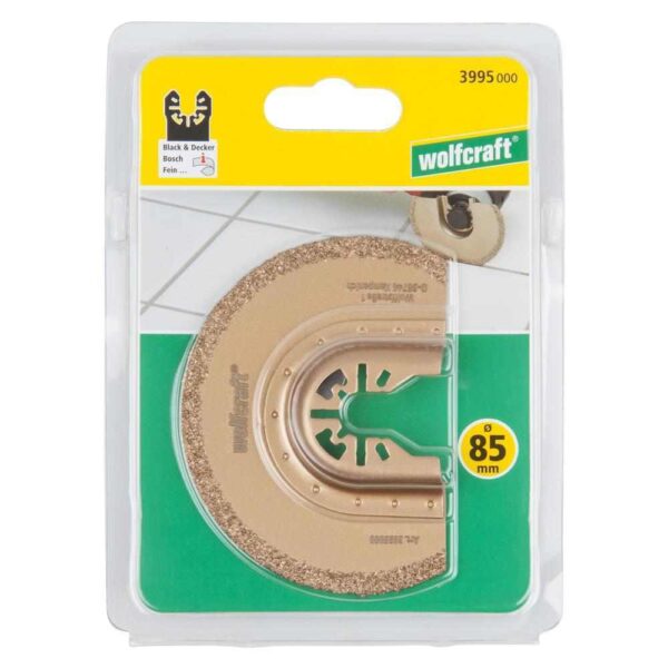 Wolfcraft List Pile Segmentni PRO HM Za Multifunkcionalni Alat Za Fuge 85 mm - 3995000 - Image 5