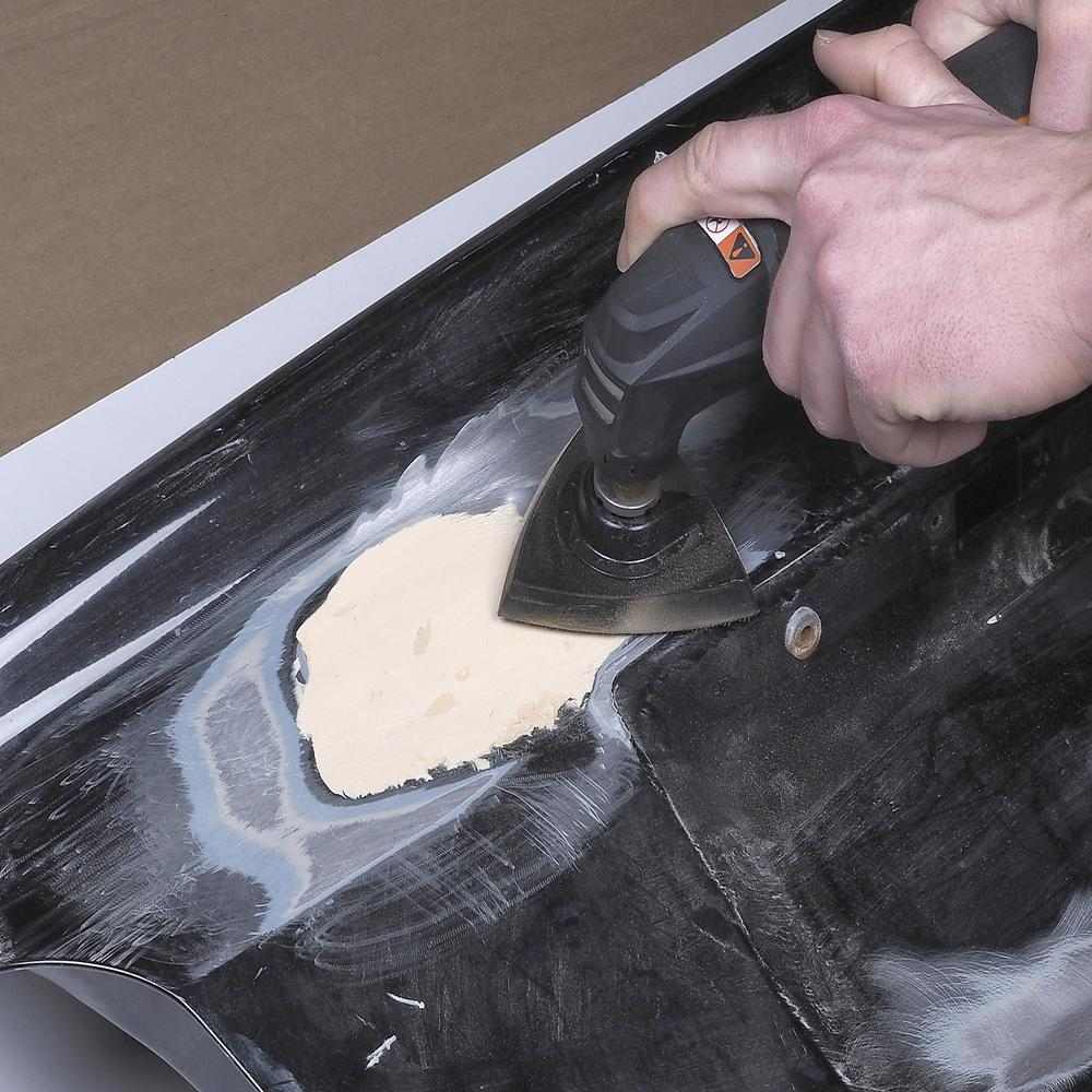 Wolfcraft Brusna Podloga Sa Čičkom PRO Za Multifunkcionalni Alat Easy-Fix 95 mm - 3996000 - Slika 4