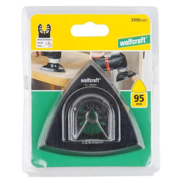 Wolfcraft Brusna Podloga Sa Čičkom PRO Za Multifunkcionalni Alat Easy-Fix 95 mm - 3996000 - Image 7