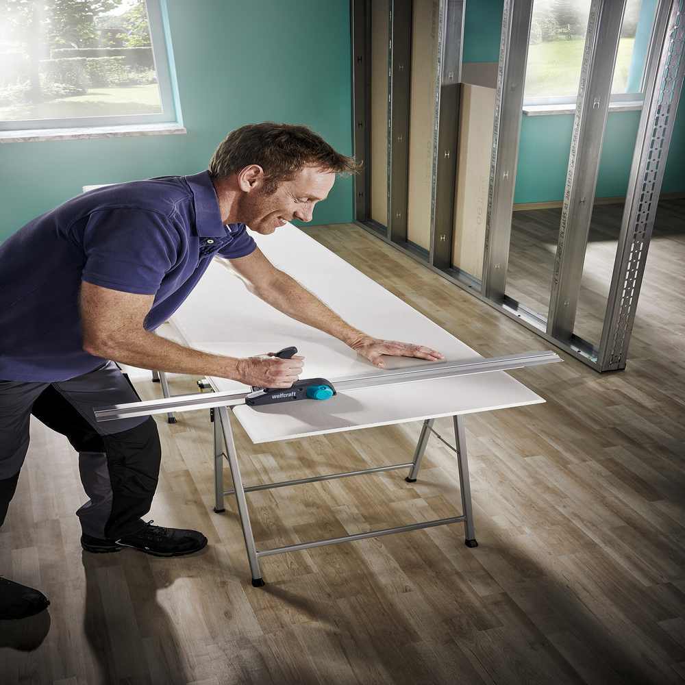 Wolfcraft Rezač Za Gips Ploče Sa Vodilicom 900 mm - 4014000 - Slika 2