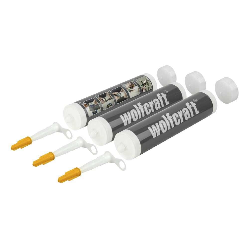 Wolfcraft Prazne Kartuše - Patrone 310 ml / 3 kom - 4044000