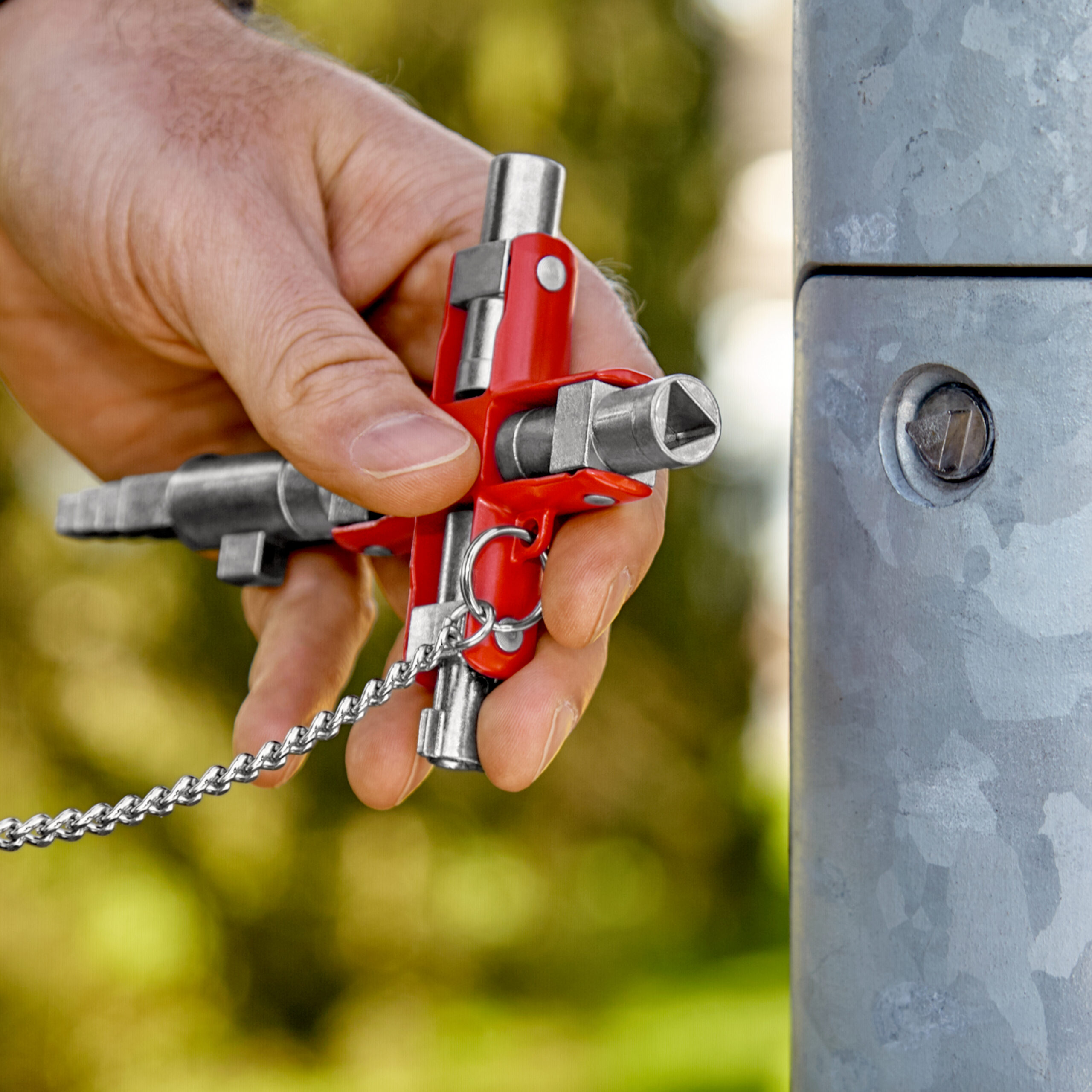 Knipex Ključ Kombinovani Za Ormare Univerzalni "Construction" – 00 11 06 V01 - Slika 2