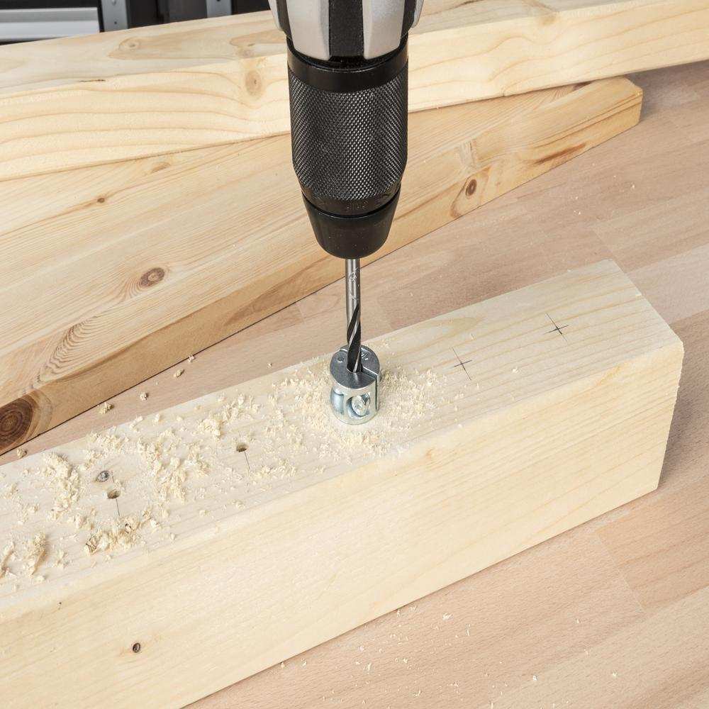 Wolfcraft Graničnik Dubine Bušenja Set Univerzalni fi 6, 8, 10 mm / 4 dijelni - 2755000 - Slika 3