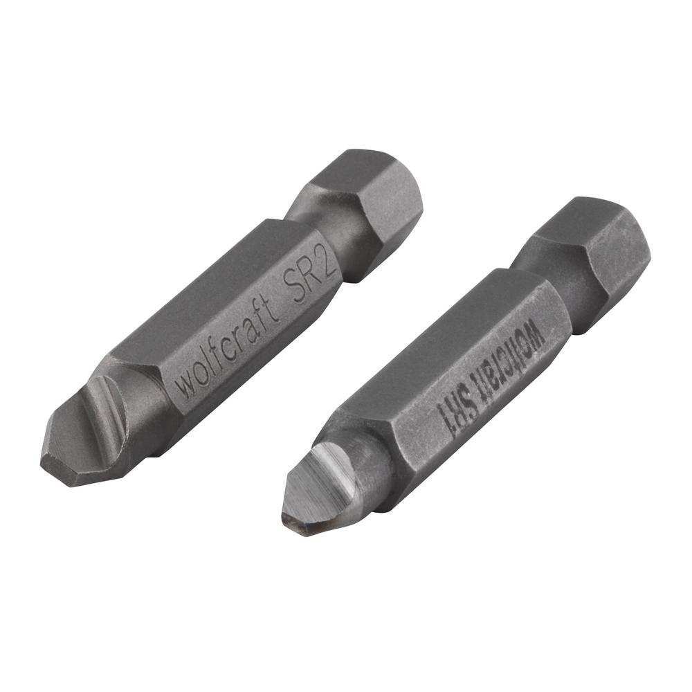Wolfcraft Bit Za Odvijanje Neispravnih Glava Vijaka SR 1 i SR 2 / 2 kom - 2982000