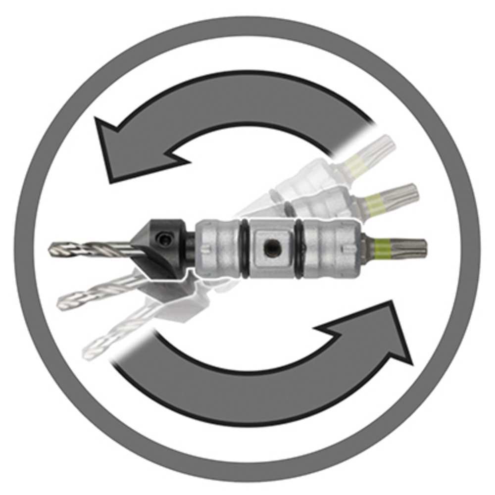 Wolfcraft Flipbit Set Svrdala, Bit Nastavaka, Upuštača / 17 dijelni - 3086000 - Slika 7