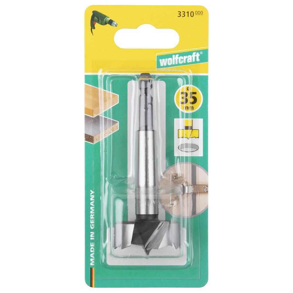 Wolfcraft Glodalo Cilindrično Forstner fi 35 x 90 mm Prihvat 6-STR - 3310000 - Slika 6