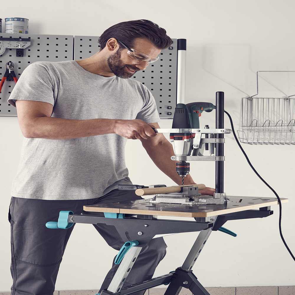 Wolfcraft Stalak Za Bušilicu Prihvata fi 43 / 160x230x500 mm - 3406000 - Slika 2